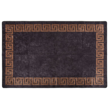 vidaXL fekete és arany csúszásmentes mosható szőnyeg 80 x 150 cm lakástextília