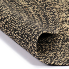 vidaXL fekete és természetes színű kézzel font jutaszőnyeg 120 cm (133726) lakástextília
