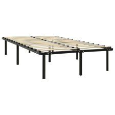 vidaXL fekete fém ágykeret 180 x 200 cm (284683) ágy és ágykellék