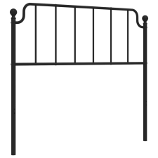 vidaXL fekete fém fejtámla 107 cm (373917) ágy és ágykellék