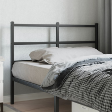 vidaXL fekete fém fejtámla 120 cm ágy és ágykellék