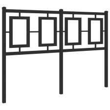 vidaXL fekete fém fejtámla 120 cm (374272) ágy és ágykellék