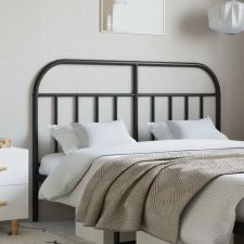 vidaXL fekete fém fejtámla 135 cm ágy és ágykellék