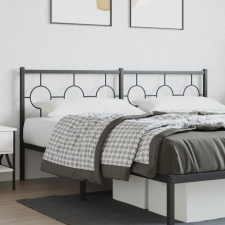 vidaXL fekete fém fejtámla 180 cm ágy és ágykellék