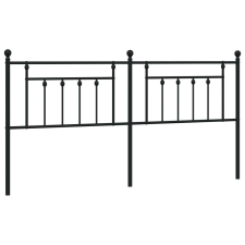 vidaXL Fekete fém fejtámla 193 cm ágy és ágykellék