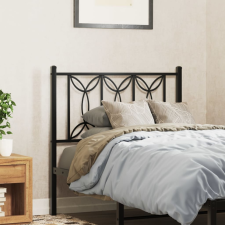 vidaXL fekete fém fejtámla 75 cm ágy és ágykellék