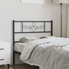 vidaXL fekete fém fejtámla 80 cm ágy és ágykellék