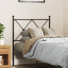 vidaXL fekete fém fejtámla 80 cm ágy és ágykellék