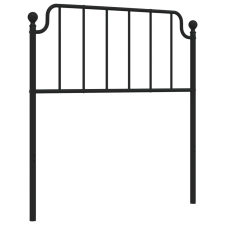 vidaXL fekete fém fejtámla 90 cm (373915) ágy és ágykellék