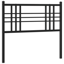 vidaXL fekete fém fejtámla 90 cm (376352) ágy és ágykellék