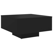 vidaXL fekete forgácslap dohányzóasztal 60 x 60 x 31,5 cm (806886) bútor