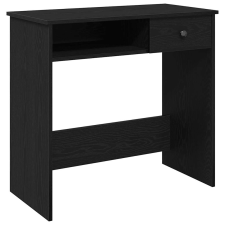 vidaXL fekete forgácslap íróasztal 80 x 40 x 75 cm (860473) íróasztal