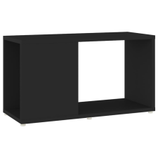 vidaXL fekete forgácslap TV-szekrény 60 x 24 x 32 cm (809054) bútor