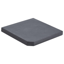 vidaXL fekete gránit napernyőtalp 47 x 47 x 4,5 cm kerti bútor