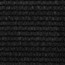 vidaXL fekete HDPE erkélyparaván 75 x 600 cm (311031) kerti bútor