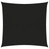 vidaXL fekete HDPE napvitorla 160 g/m² 2 x 2 m