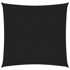 vidaXL Fekete HDPE napvitorla 160 g/m² 5 x 5 m kerti bútor