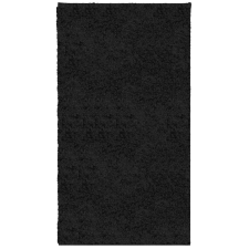 vidaXL fekete hosszú szálú bozontos modern szőnyeg 60 x 110 cm (375272) lakástextília