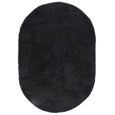vidaXL fekete hosszú szálú NAVARRA bozontos szőnyeg 300x200 cm (4102934) lakástextília