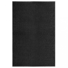 vidaXL fekete kimosható lábtörlő 120 x 180 cm lakástextília