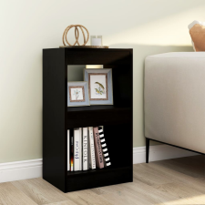 vidaXL fekete könyvszekrény/térelválasztó 40 x 30 x 72 cm bútor