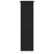 vidaXL Fekete kültéri HDPE roló 60 x 230 cm lakástextília