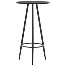 vidaXL fekete MDF bárasztal 60 x 107,5 cm (281543) bútor