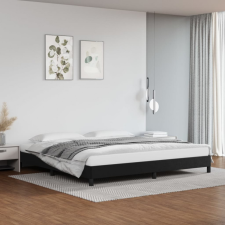 vidaXL fekete műbőr ágykeret 200x200 cm ágy és ágykellék