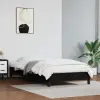 vidaXL fekete műbőr ágykeret 80 x 200 cm