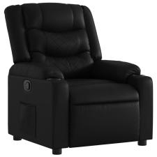 vidaXL fekete műbőr dönthető fotel (374119) bútor