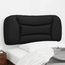 vidaXL fekete műbőr fejtámla párna 90 cm ágy és ágykellék