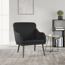 vidaXL fekete műbőr fotel 63 x 76 x 80 cm bútor