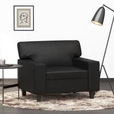 vidaXL fekete műbőr kanapéfotel 60 cm bútor