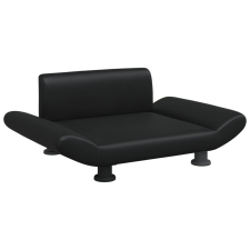 vidaXL fekete műbőr kutyaágy 70 x 45 x 28 cm (172001) szállítóbox, fekhely kutyáknak
