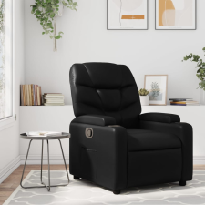 vidaXL fekete műbőr relaxfotel bútor