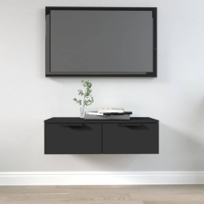 vidaXL fekete műfa faliszekrény 68 x 30 x 20 cm bútor