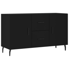 vidaXL fekete műfa tálalószekrény 100 x 36 x 60 cm (828189) bútor