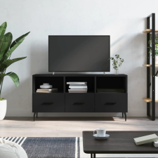 vidaXL fekete műfa TV-szekrény 102 x 36 x 50 cm bútor