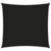 vidaXL Fekete négyzet alakú oxford-szövet napvitorla 5 x 5 m