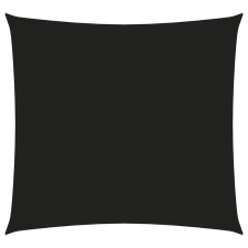 vidaXL Fekete négyzet alakú oxford-szövet napvitorla 7 x 7 m kerti bútor
