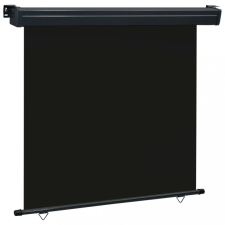 vidaXL Fekete oldalsó terasznapellenző 160 x 250 cm kerti bútor