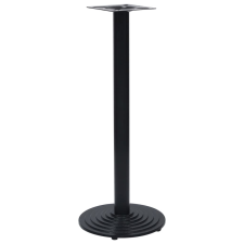 vidaXL fekete öntöttvas bisztróasztalláb Ø43x107 cm bútor