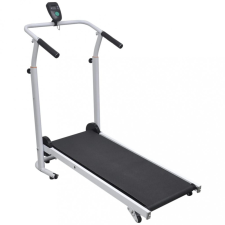 vidaXL Fekete összecsukható mini futópad 93 x 36 cm futópad