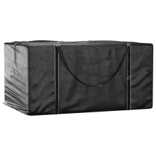 vidaXL fekete polietilén kerti párnatároló zsák 150 x 75 x 75 cm kerti bútor