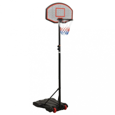 vidaXL fekete polietilén kosárlabda állvány 216-250 cm kosárlabda felszerelés
