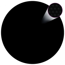 vidaXL fekete polietilén medencetakaró 250 cm medence kiegészítő