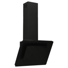 vidaXL fekete rozsdamentes acél és edzett üveg fali páraelszívó 60 cm (51662) páraelszívó