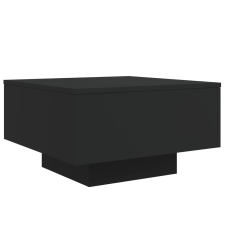 vidaXL fekete szerelt fa dohányzóasztal 55 x 55 x 31 cm (836568) bútor
