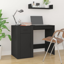 vidaXL fekete szerelt fa íróasztal 100 x 49 x 75 cm íróasztal