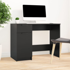 vidaXL fekete szerelt fa íróasztal 100 x 50 x 75 cm íróasztal